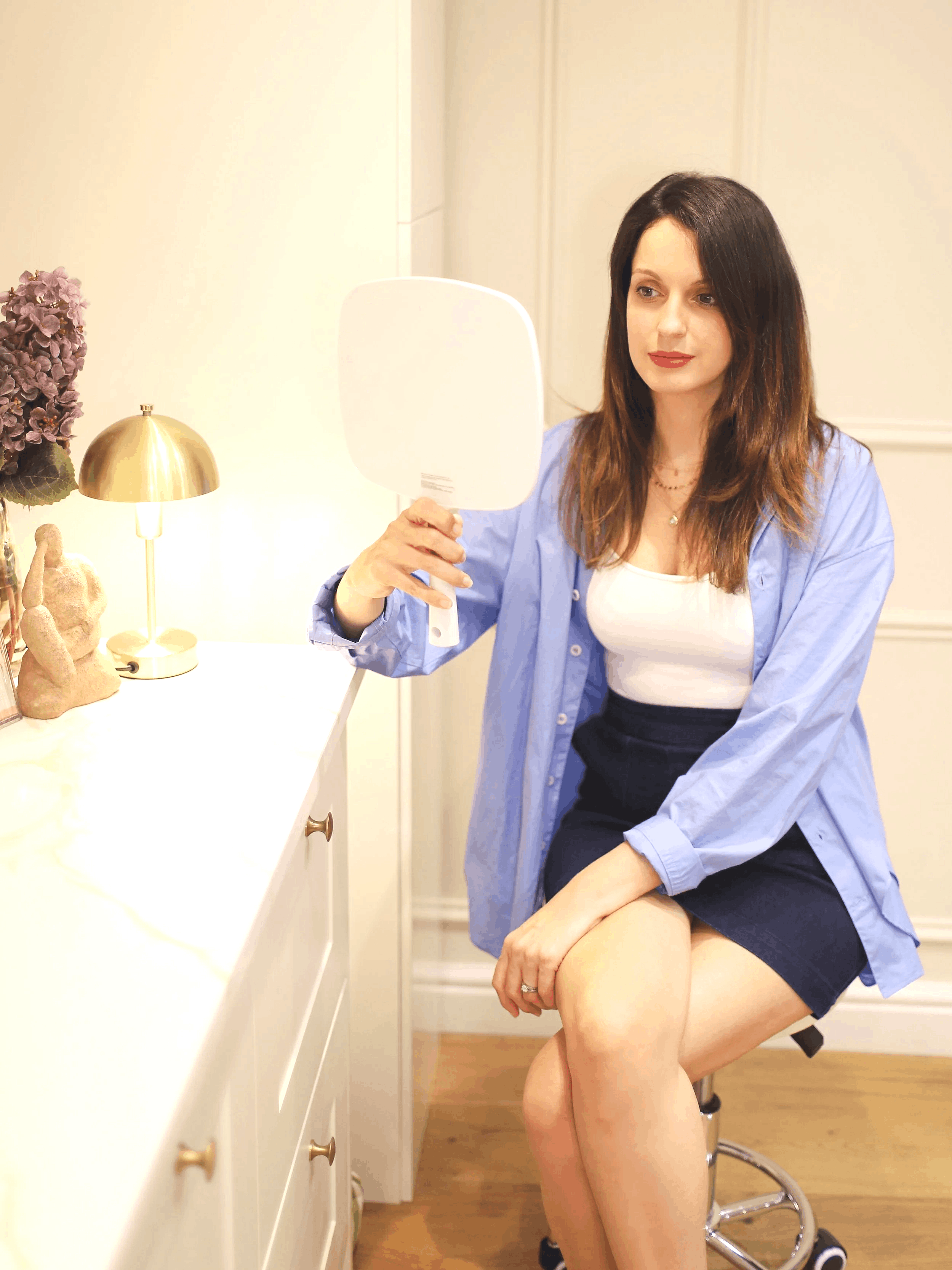 Louise Devereux at Dr Caroline Warden's Skin & Aesthetic Clinic in Hale, Cheshire