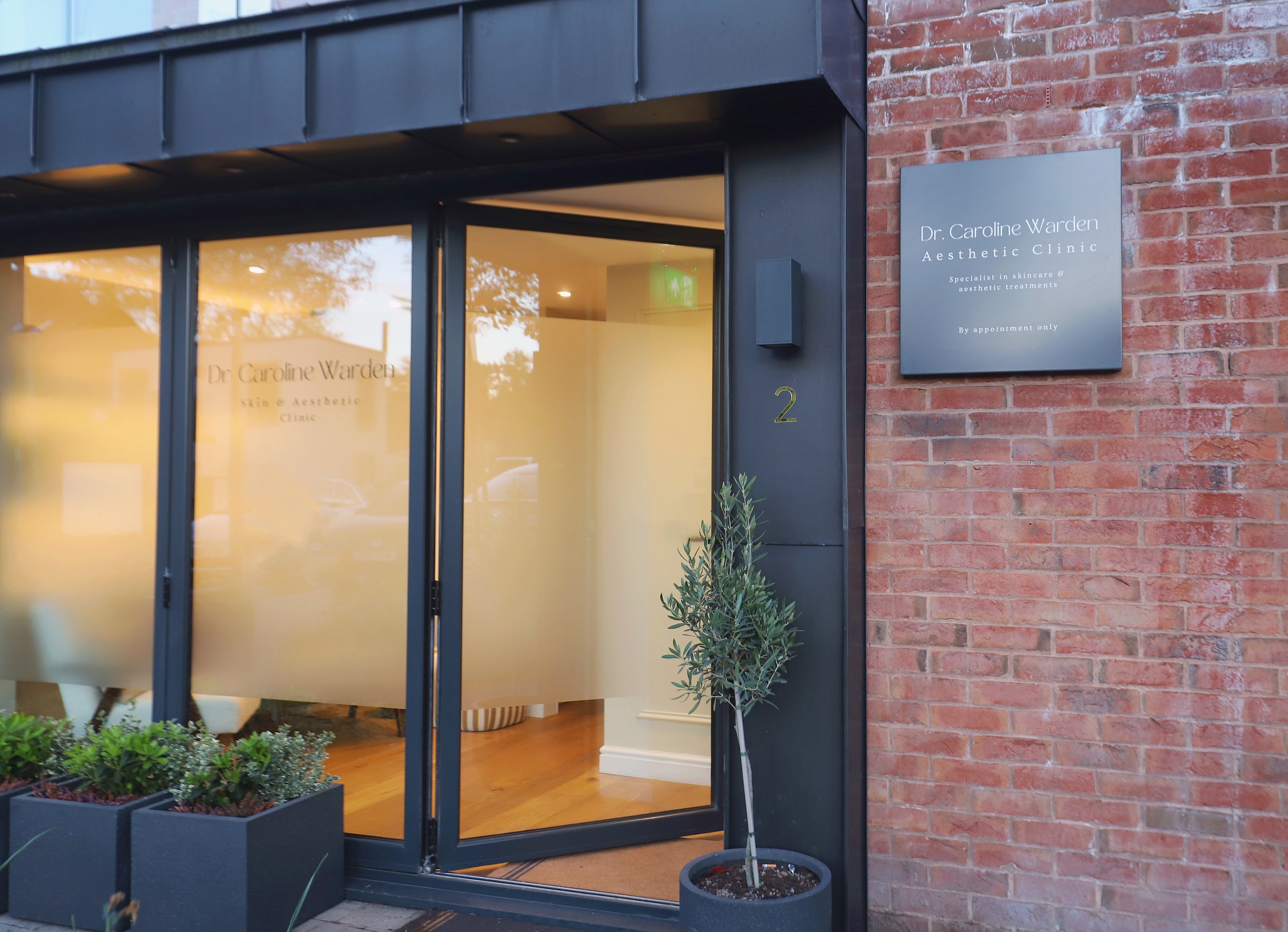 Dr Caroline Warden's clinic at 2 Crown Passages, Hale