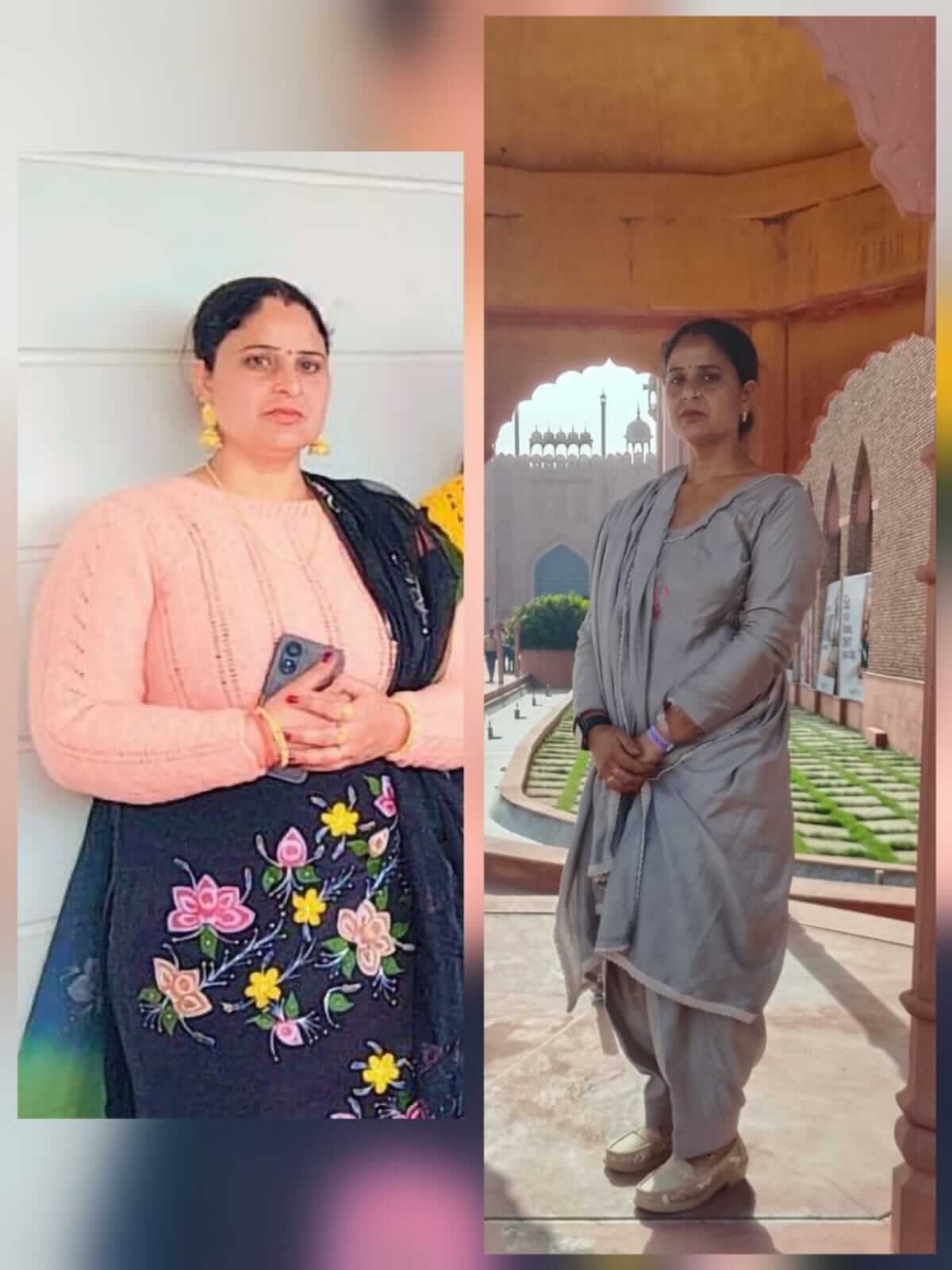 Wellness transformation story 4 before and after