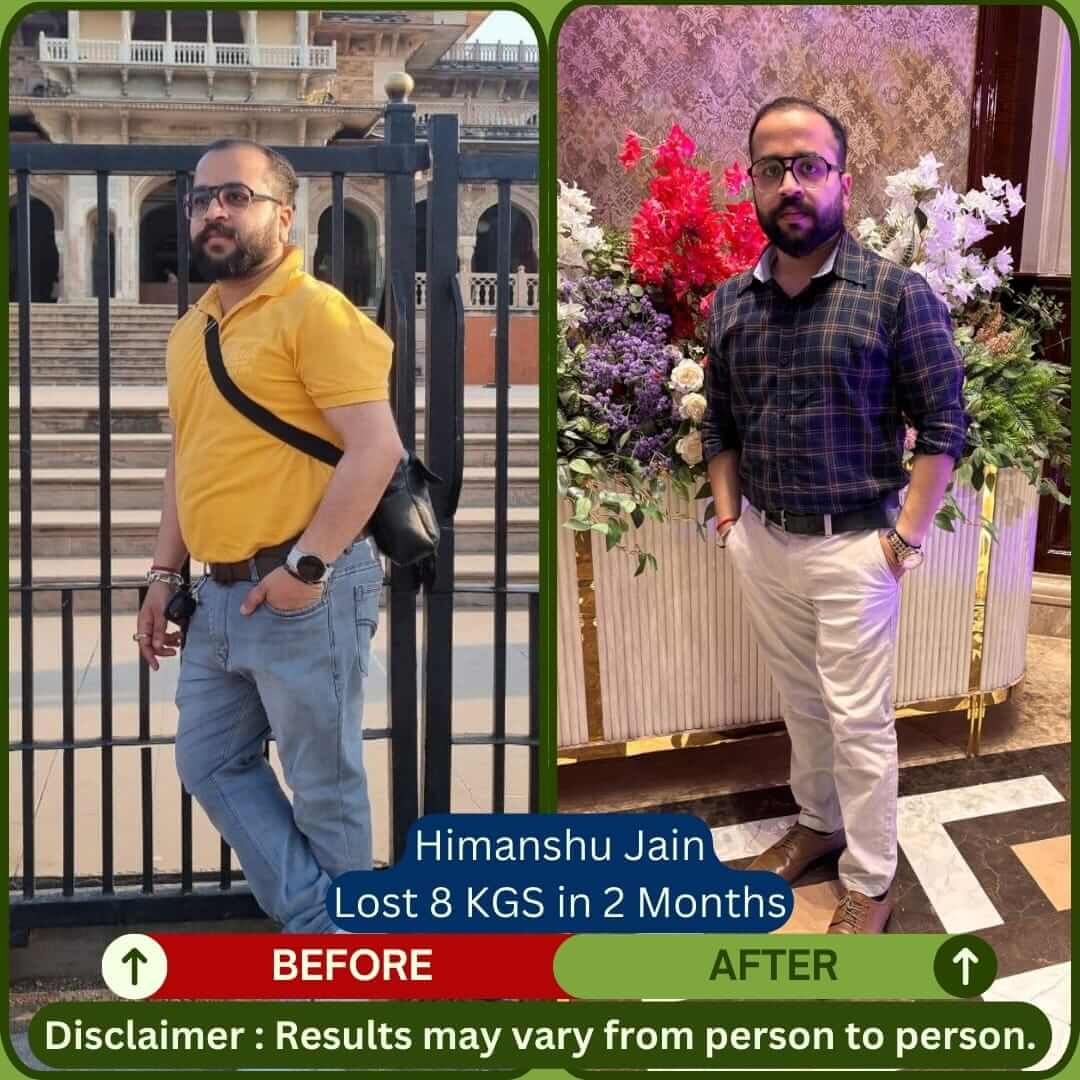 Wellness transformation story 10 before and after