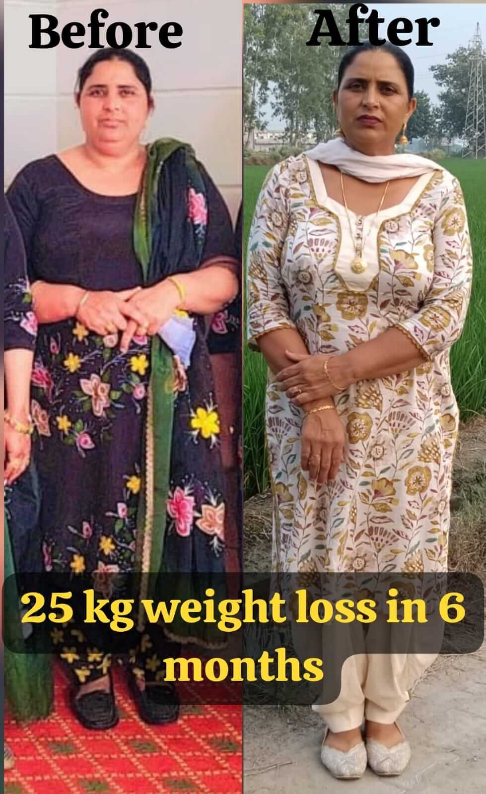 Wellness transformation story 3 before and after