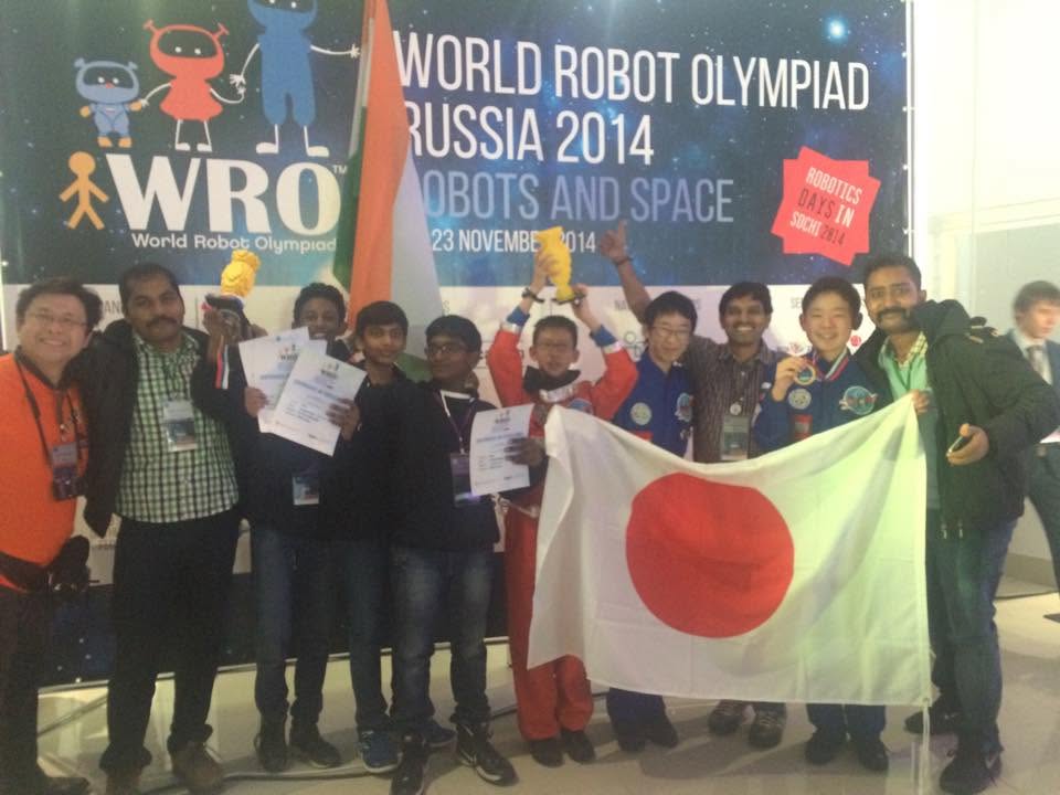 World Robot Olympiad 2014 team, Sochi