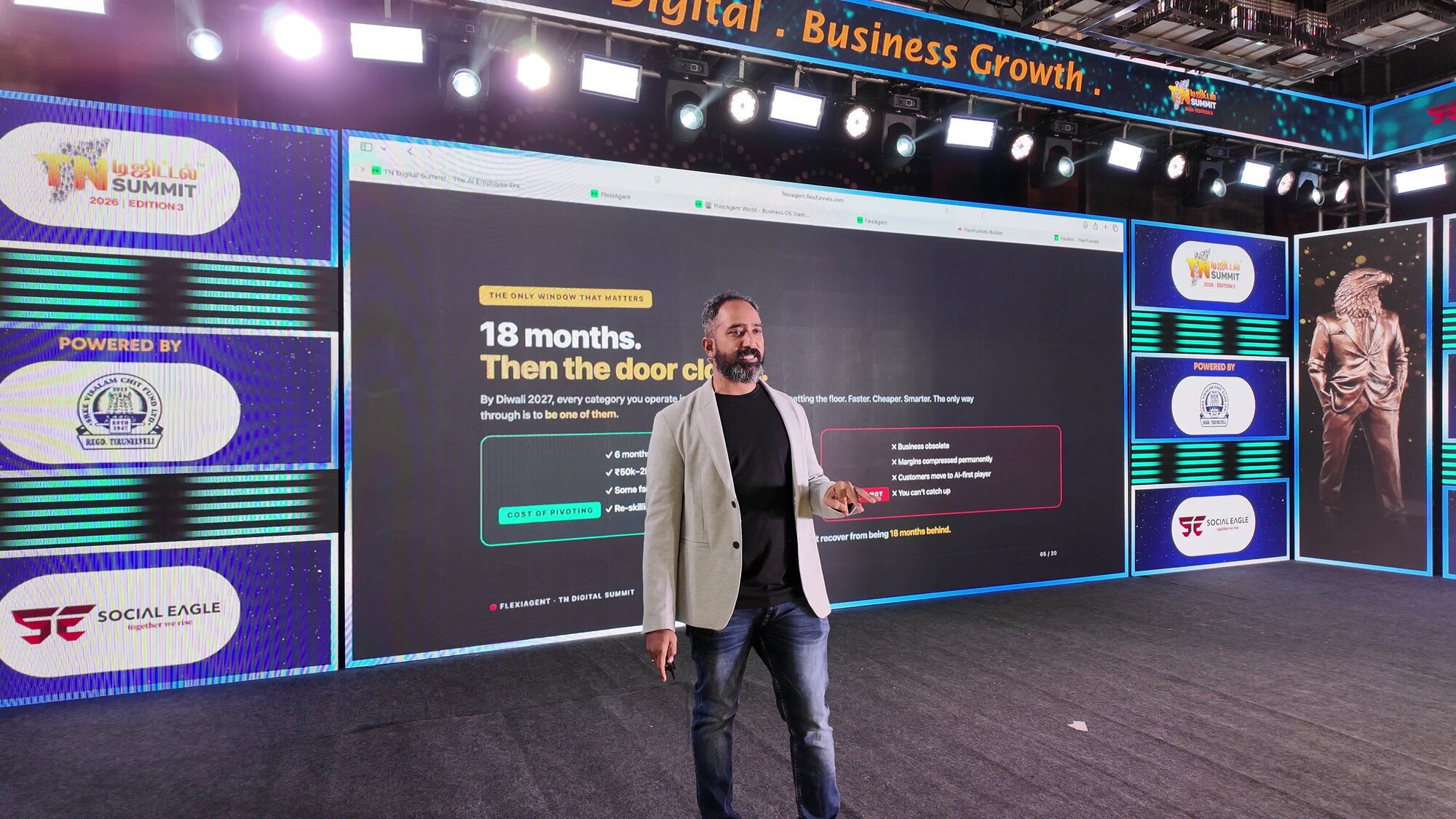 Presenting FlexiAgent at TN Digital Summit 2026