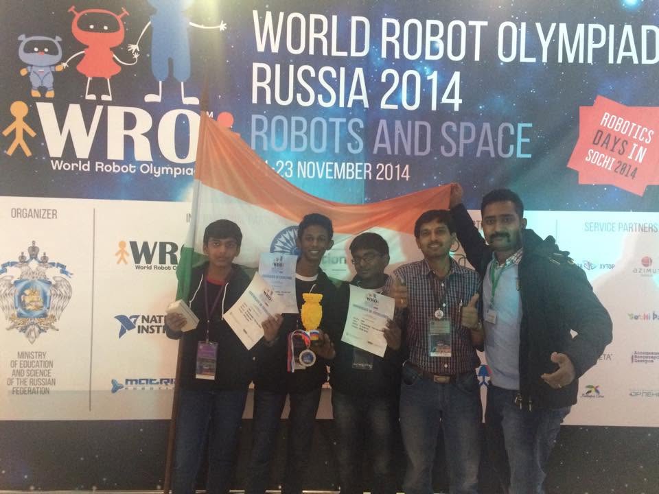 World Robot Olympiad 2014 team, Sochi