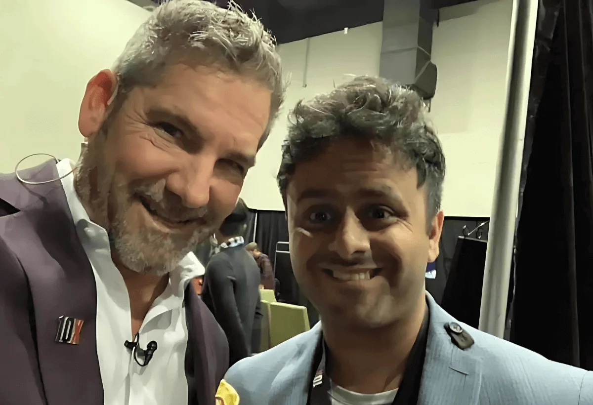 Saurabh Bhatnagar with Grant Cardone