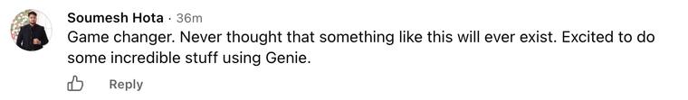 Community comment about Flexi Genie