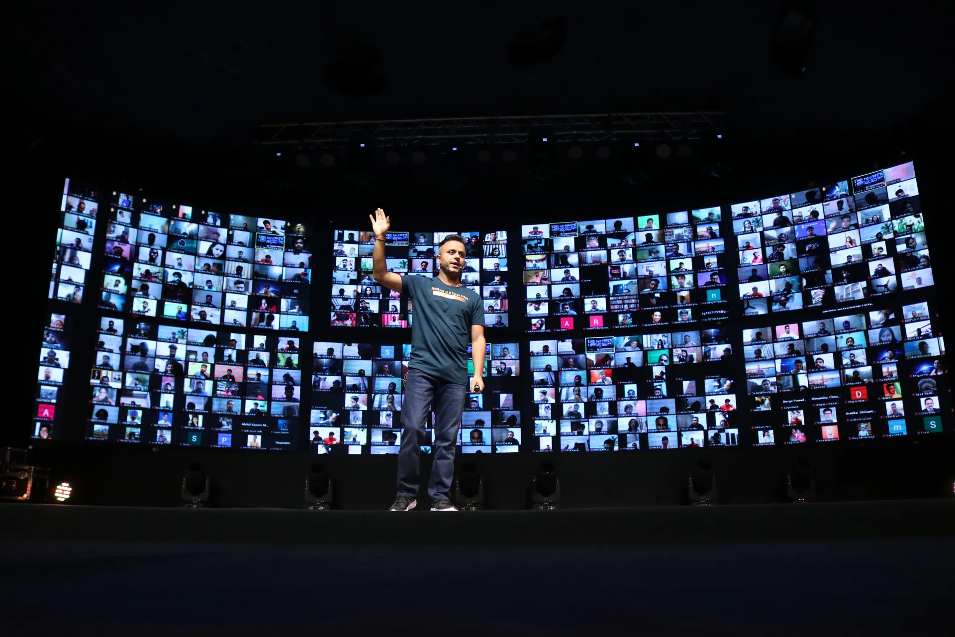 Saurabh Bhatnagar addressing India's biggest virtual business event